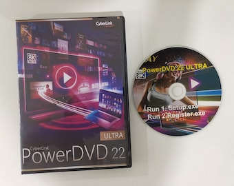 Brandneue Box Version CyberLink Power DVD Ultra 22 Power DVD 22