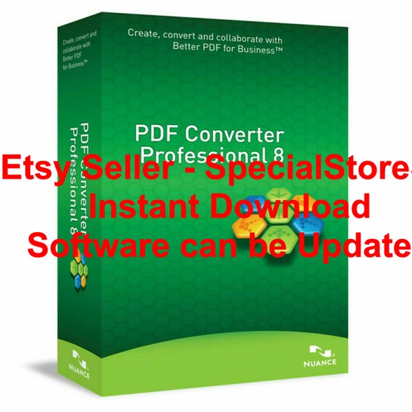 PDF Converter Creator Editor Professional 8 Download and updateable