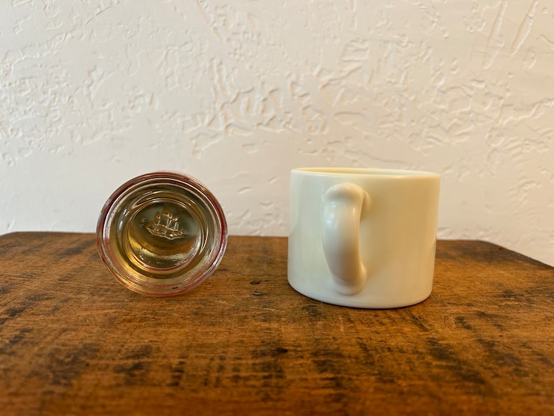 Vintage Old Spice Shaving Mug and Hair Grooming Jar image 2