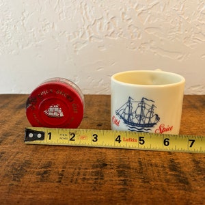 Vintage Old Spice Shaving Mug and Hair Grooming Jar image 9