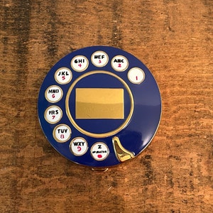 1950s Telephone Dial Powder Compact after Schiaparelli