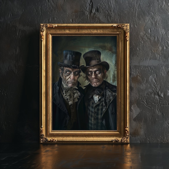 Dr. Jekyll and Mr. Hyde Poster: Vintage Horror Portrait Print - Etsy