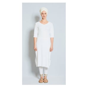 Kundalini yoga tunic made of organic cotton