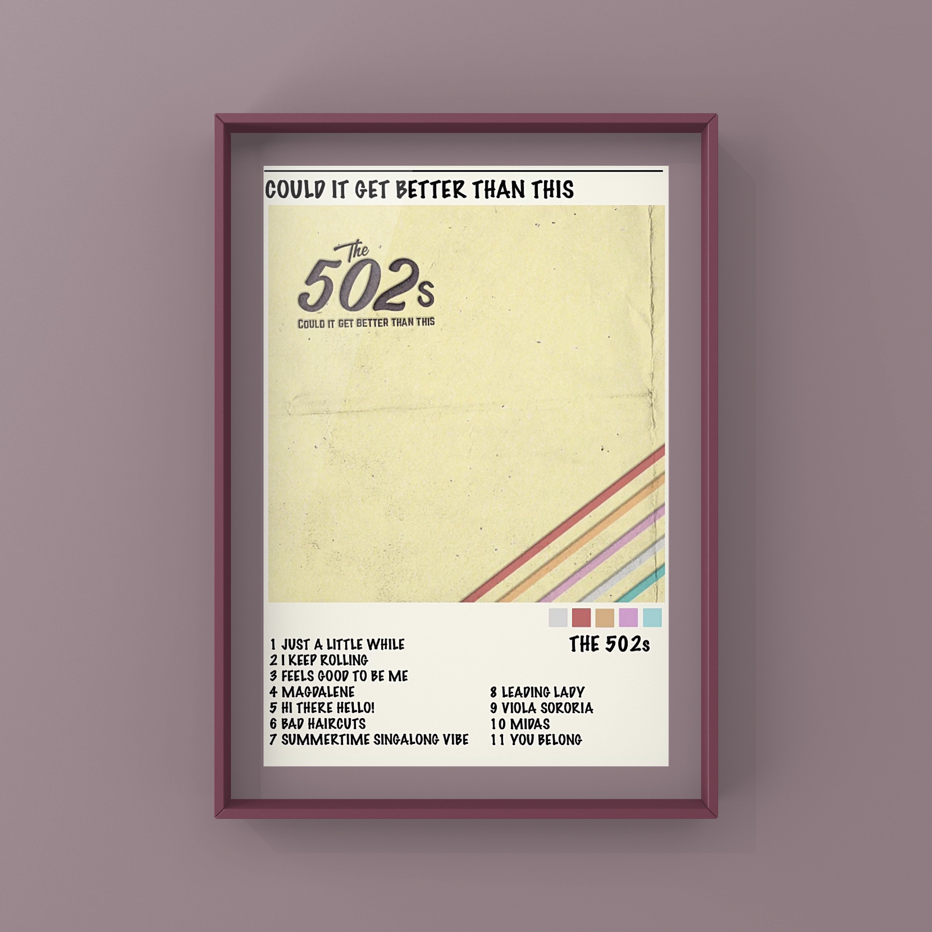 THE 502s Could It Get Better Than This Album Cover-digital