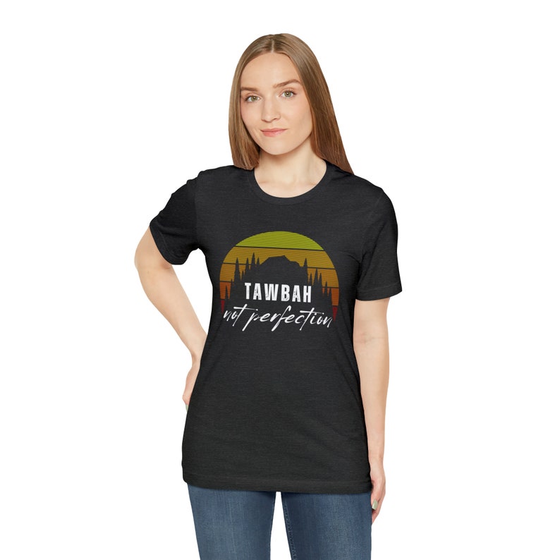 Moslemisches Shirt Muslimisches Tshirt Islam Shirt Islamisches Tshirt Muslimisches T-Shirt Tawbah Tshirt Muslime T-Shirt Arabisches T-Shirt Geschenk Bild 3
