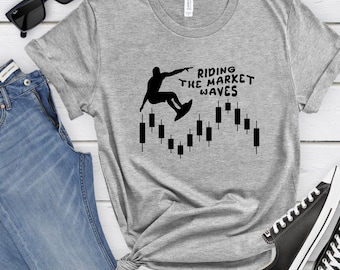 Stock Trader shirt, Stock Market Trading Tshirt, Stock Market Bullish shirt, Stock Trading Nasdaq Forex Options Investor T-shirt, Size S-2XL