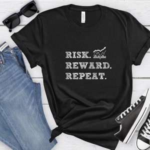 Stock Market Trading shirt Day Trader tshirt, Bullish investor Tshirt, Stock Trading Nasdaq Forex Options swing trader T-shirt, Size S-XL