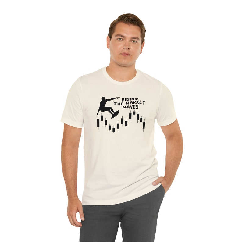 Stock Trader shirt, Stock Market Trading Tshirt, Stock Market Bullish shirt, Stock Trading Nasdaq Forex Options Investor T-shirt, Size S-2XL Natural