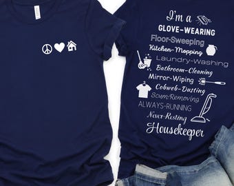 Housekeeper Shirt, Housekeeping Shirt, Housekeeping Crew Team Shirt Home Cleaning Shirt Cleaning Business Shirt Cleaning Service t shirt