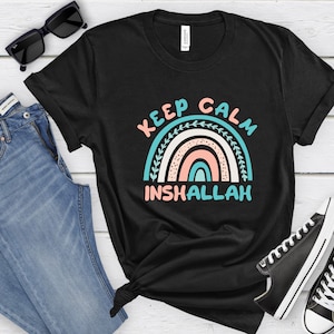Muslim Shirt Arabic shirt Inshallah shirt Islam Shirt Arabic tshirt Muslim tshirt Inshallah tshirt Muslims t-shirt Arabic tee shirt Gift