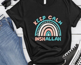Muslim Shirt Arabic shirt Inshallah shirt Islam Shirt Arabic tshirt Muslim tshirt Inshallah tshirt Muslims t-shirt Arabic tee shirt Gift