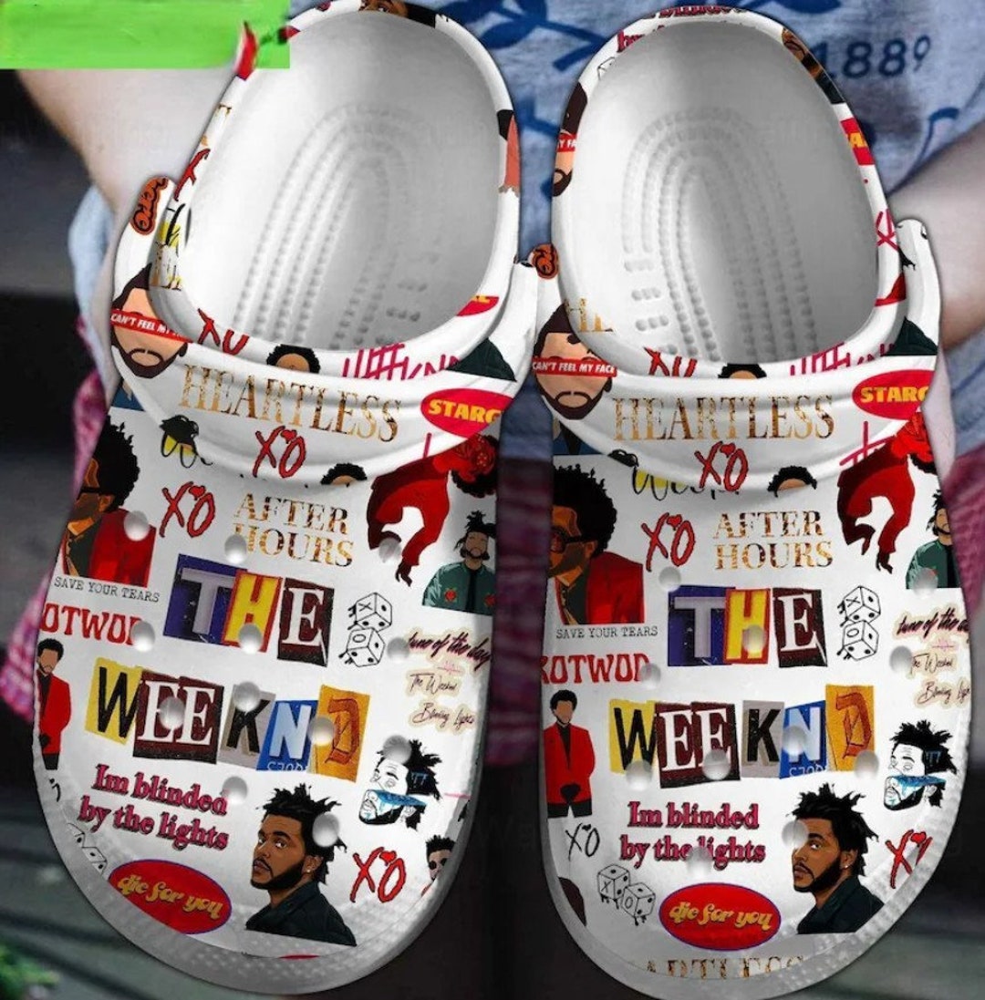 the weeknd custom shoes