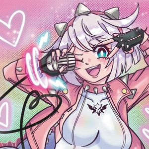 Elphelt Valentine Guilty Gear Strive Print