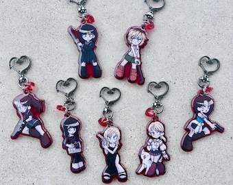 Horror Video Game Protagonist Girl Charms