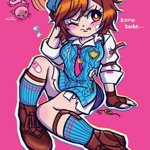Tekken 8 Asuka Kazama Print