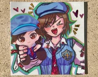 Tekken Asooka Plush Sticker