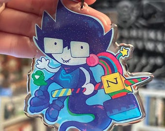 Llavero de Homestuck de John Egbert