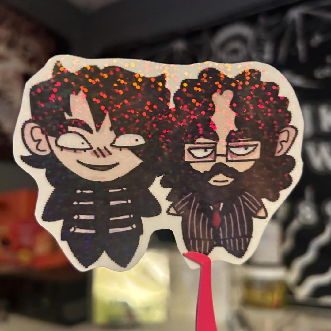 Gerard Way and the Clerk Sticker - Etsy