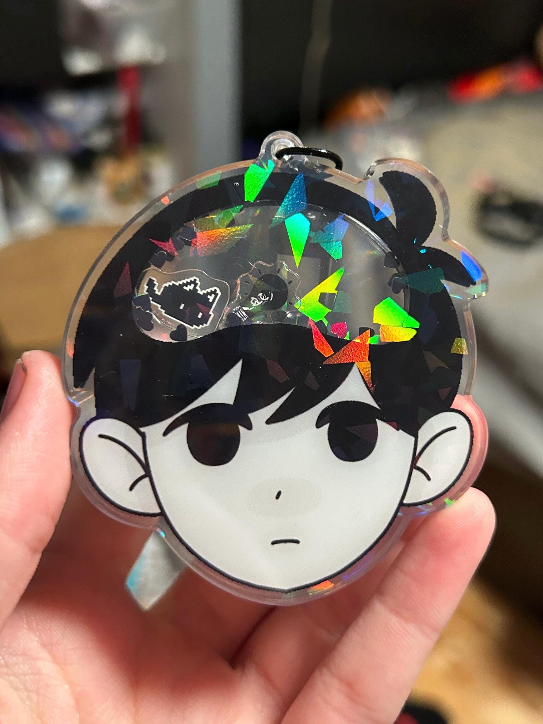 OMORI シャカシャカアクリルキーホルダー　ヘッドスペース OMORI ヘッドスペースアクリルキーチェーン OMORI シャカシャカ