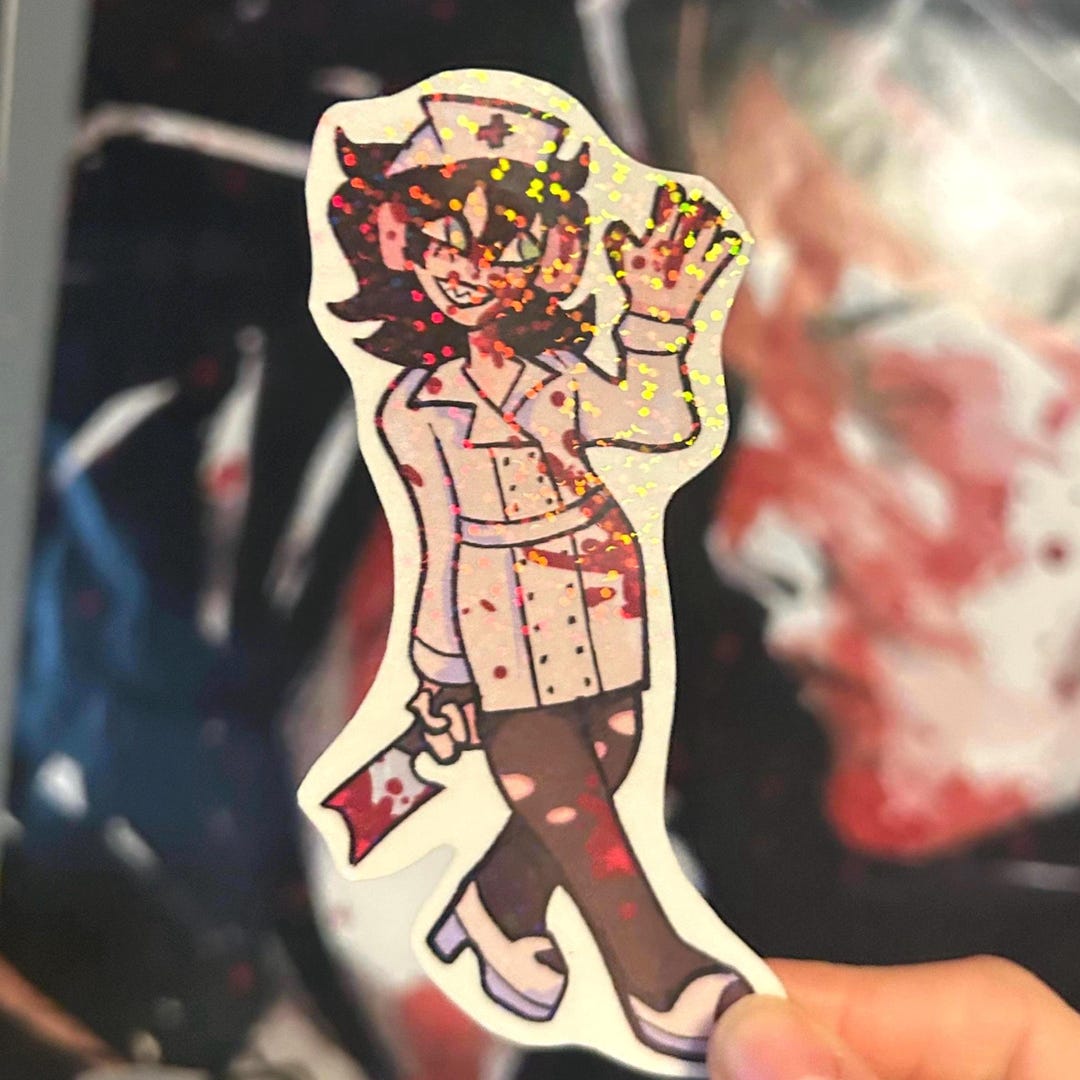 Gerard Way Nurse Sticker - Etsy