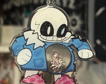llavero agitador de Undertale embarazada sin