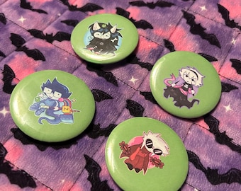 Juego de botones con diseño de Homestuck Beta Kids