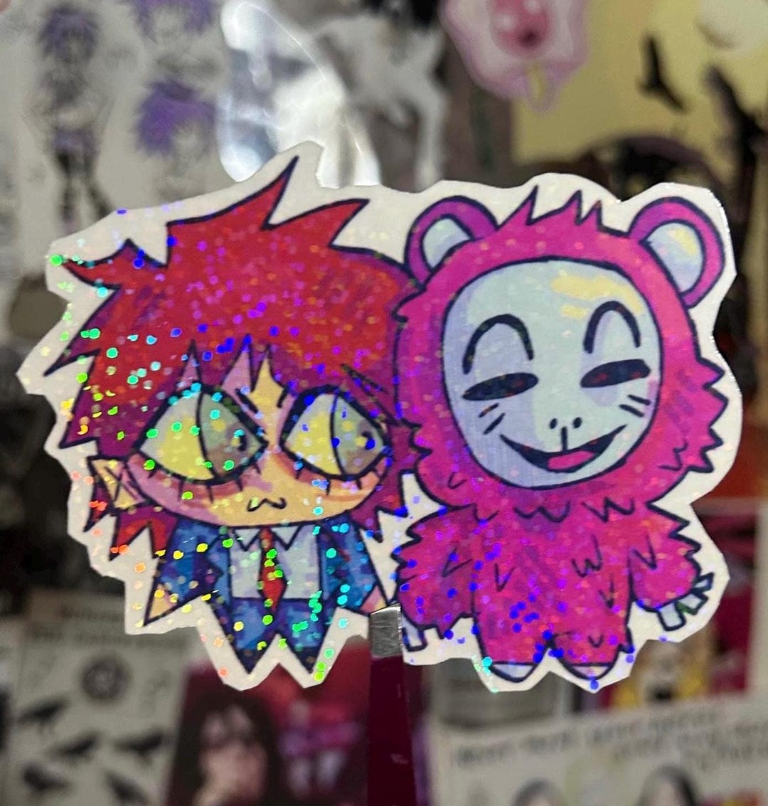 Hesitant Alien Lola and Gerard Way Sticker - Etsy