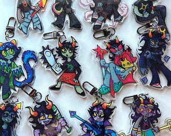 Llaveros de trolls de Homestuck