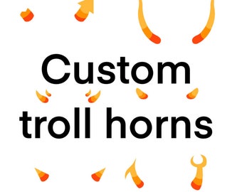 Troll horns homestuck MADE TO ORDER