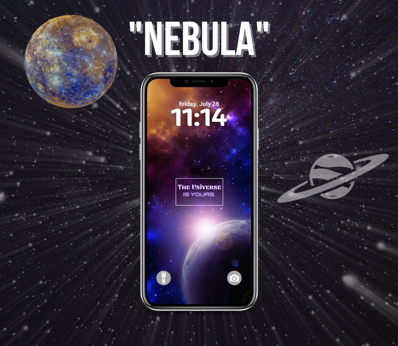 3 Minimalist Galaxy Wallpapers for Iphone. Space, Galaxy, Aesthetic