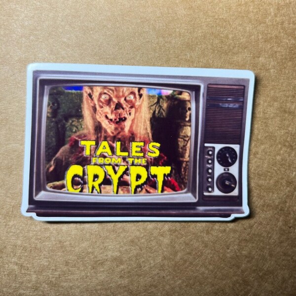 Tales From The Crypt - Retro TV Sticker - 1 Sticker