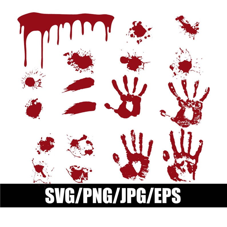 Blood Drips Svg, Blood Png, Bloody Font Svg, Claw Svg, Blood Splatter ...