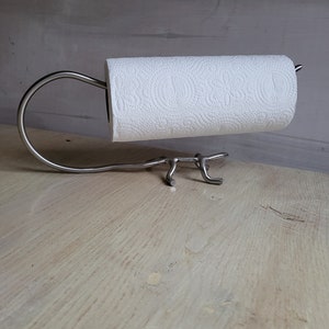 Küchenrollenhalter Eidechse Edelstahl freistehend