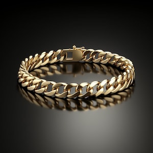 14K Gold Cuban Bracelet