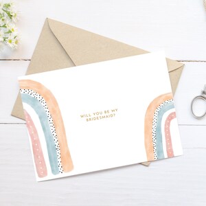 Bridesmaid / Maid of Honour / Flower Girl Proposal Set 5x7 Digital Download