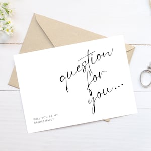Bridesmaid / Maid of Honour / Flower Girl Proposal Set 5x7 Digital Download
