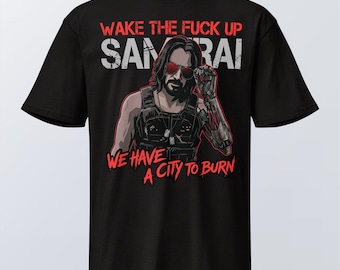 Jonny Silverhand T-Shirt | Samurai Graphic Tee