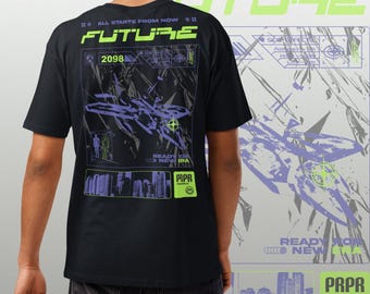 Avión 2098 I Camiseta de manga corta para hombre / Ropa técnica