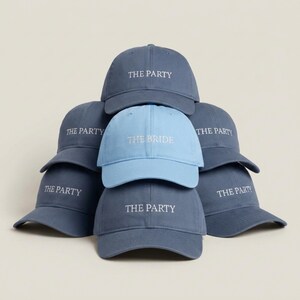 Embroidered Beach Bachelorette Hat, Custom Coastal Bachelorette Party Hat, Personalized Bridesmaid Party Favor Gift, Group Baseball Cap