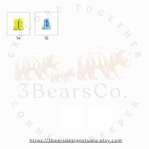 a collage of three different images, including a yellow and green logo, a blue and white logo, and a bear illustration. The image is not described in detail, and the focus is on providing a clear and concise description of the content without redundancy or vague wording.