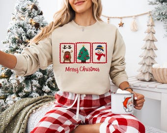 Faux Yarn Christmas PNG Sublimation Design (Digital Download)
