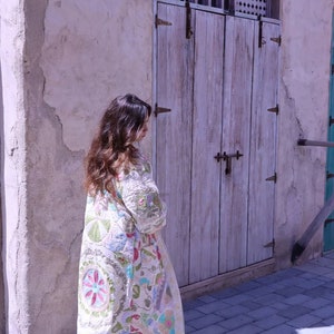 Long Vintage Suzani Jacket Sevilla