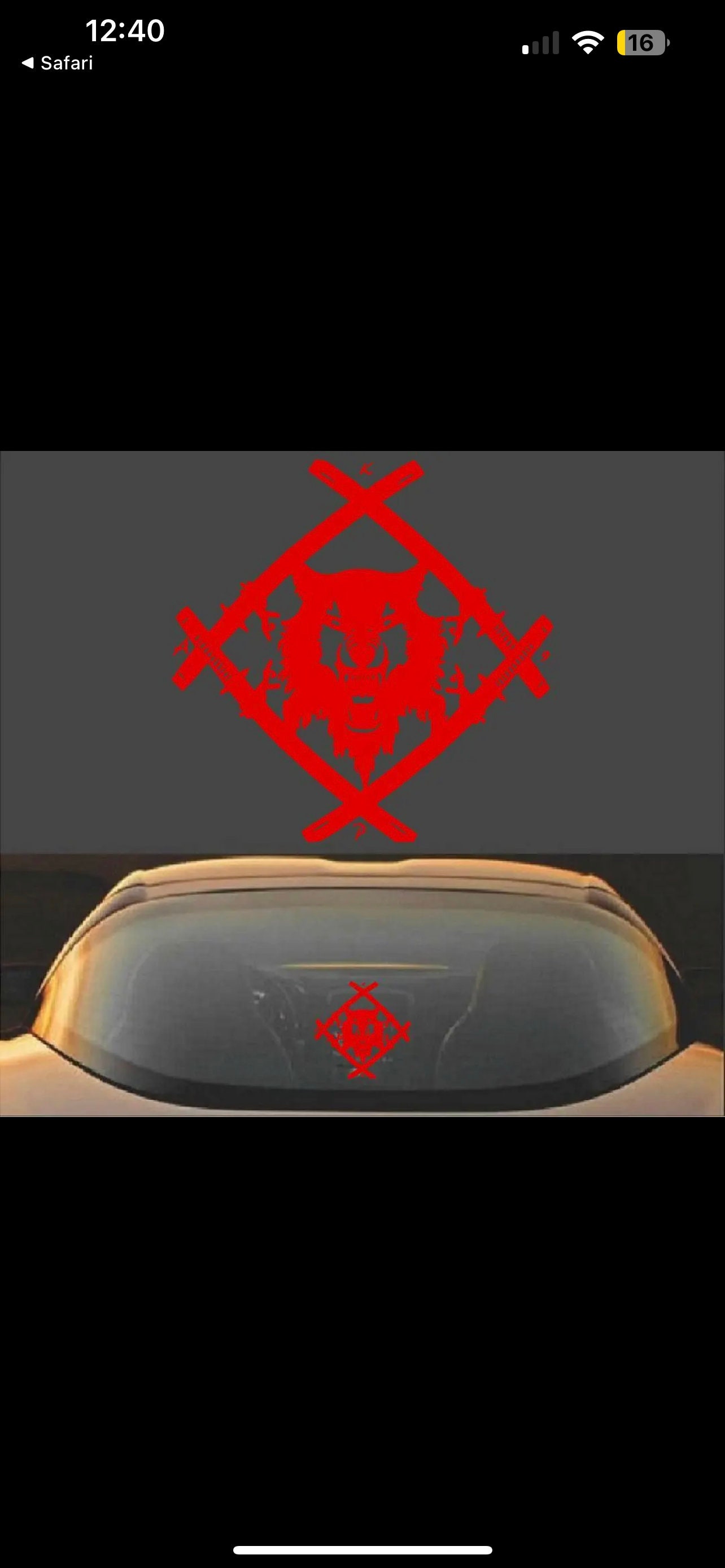 XAVIER WULF DECAL Etsy