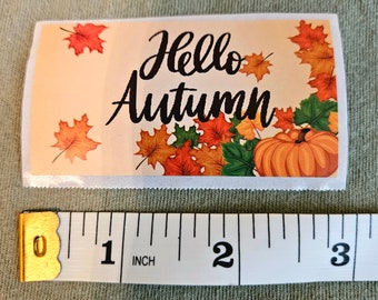 Fall Themed Package Labels Stickers - Set of 10