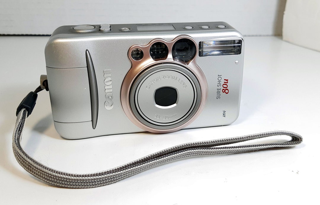 Canon Sure Shot 80u SAF 35mm Point & Shoot Compact Film Camera Etsy