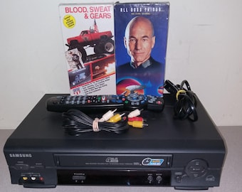 Samsung VR8260C Video Cassette Recorder VCR Tested w/ Remote