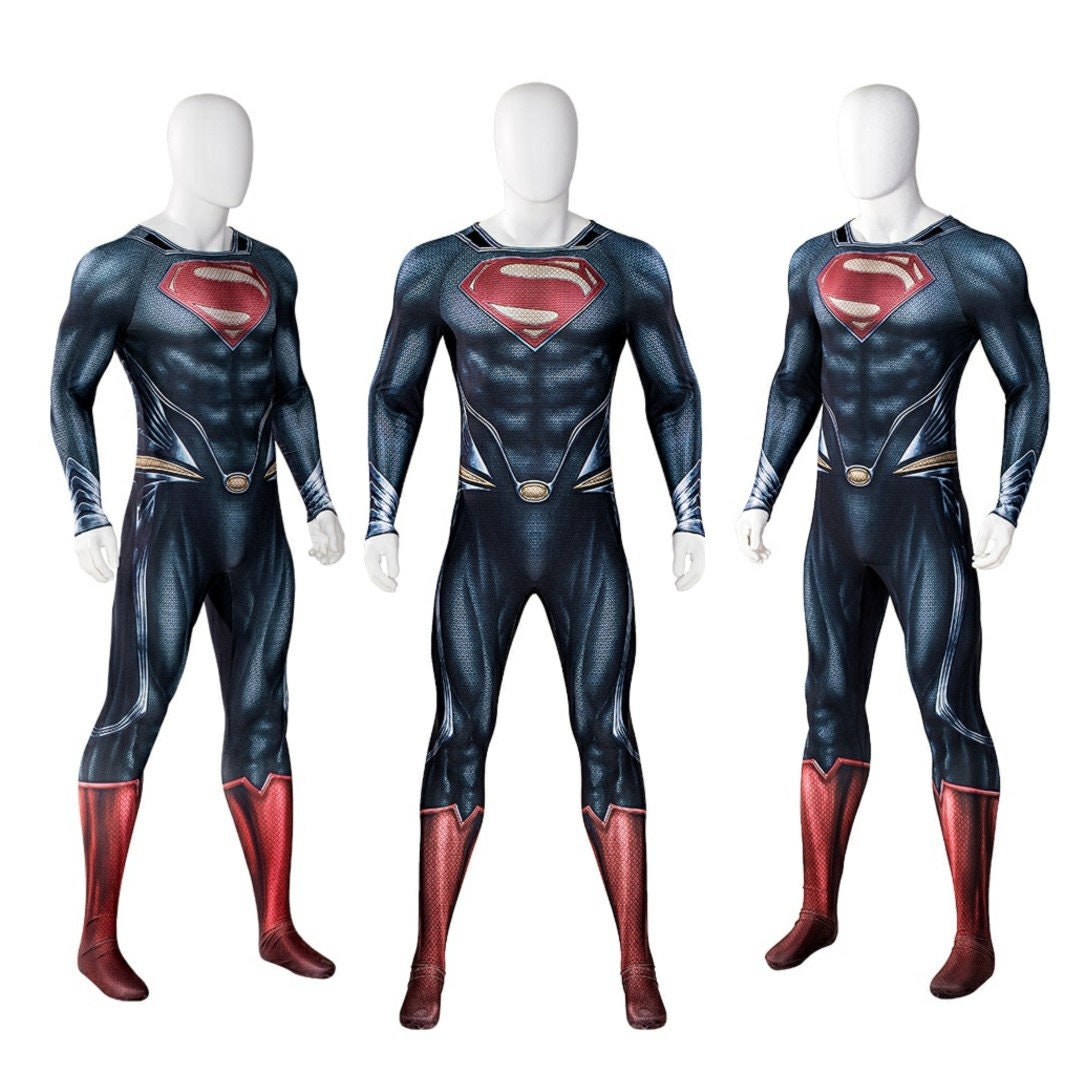 Man of Steel -Chris Kent Cosplay Costume Jumpsuit Outfits Halloween Ca