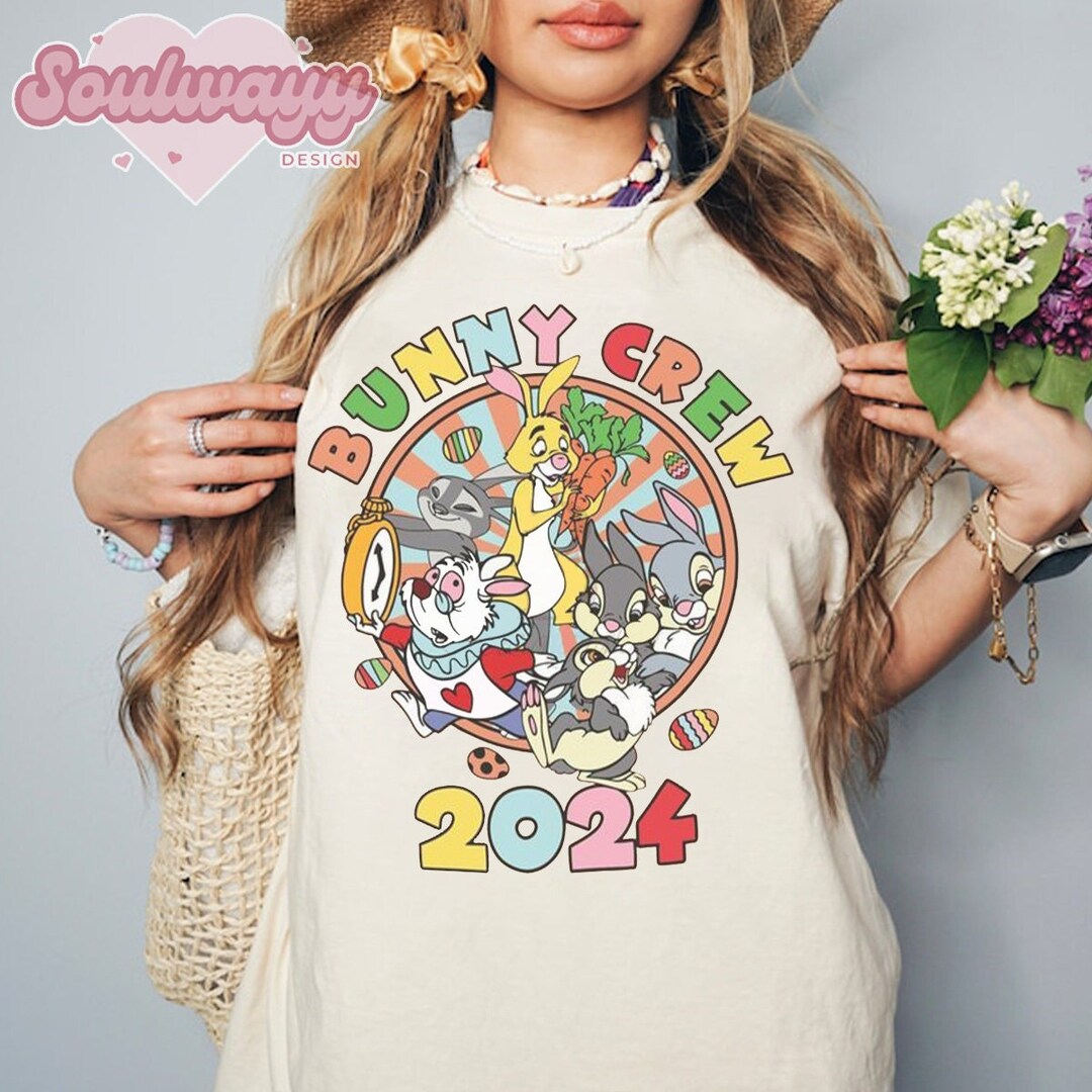 Disney Bunny Crew 2024 Shirt, WDW Rabbits Disney Shirt, Epcot Family ...