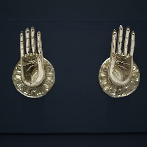Luxus Paar Gold Hand, Halloween Geschenk, Vintage Haken, Wandhaken, Paar Handhaken, Einzigartige Wandhaken, Hauptdekor, Feiertagsgeschenk, Wanddekor