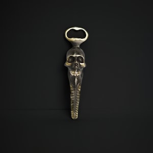 Luxury Skull Bottle Opener, Halloween Gift, Halloween decor, Kitchen, Gifts for him, gifts for Mom, engagement presents, Holiday Decor